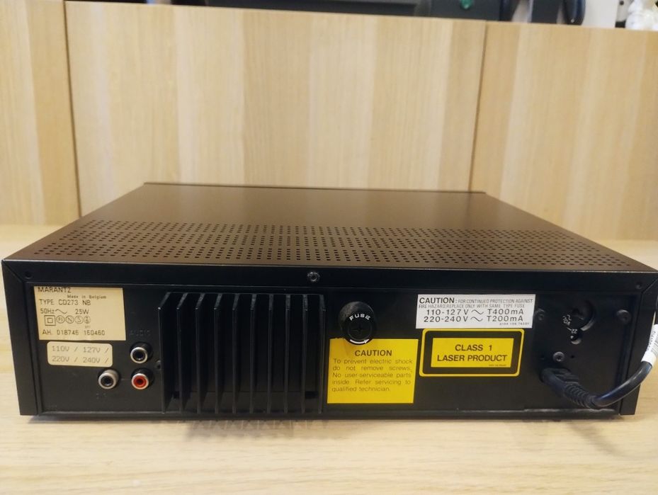 Marantz CD 273 - pięknie brzmiący odtwarzacz CD TDA 1541