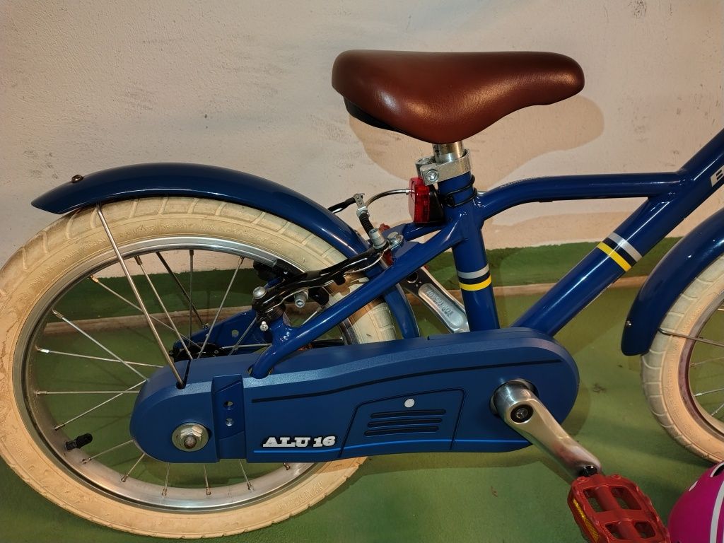 Rower Btwin 16 cali STAN IDEALNY ALU