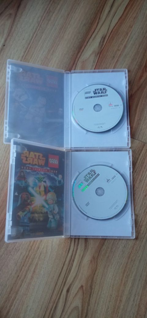 Filmy DVD  LEGO Star Wars cz 1 i 2