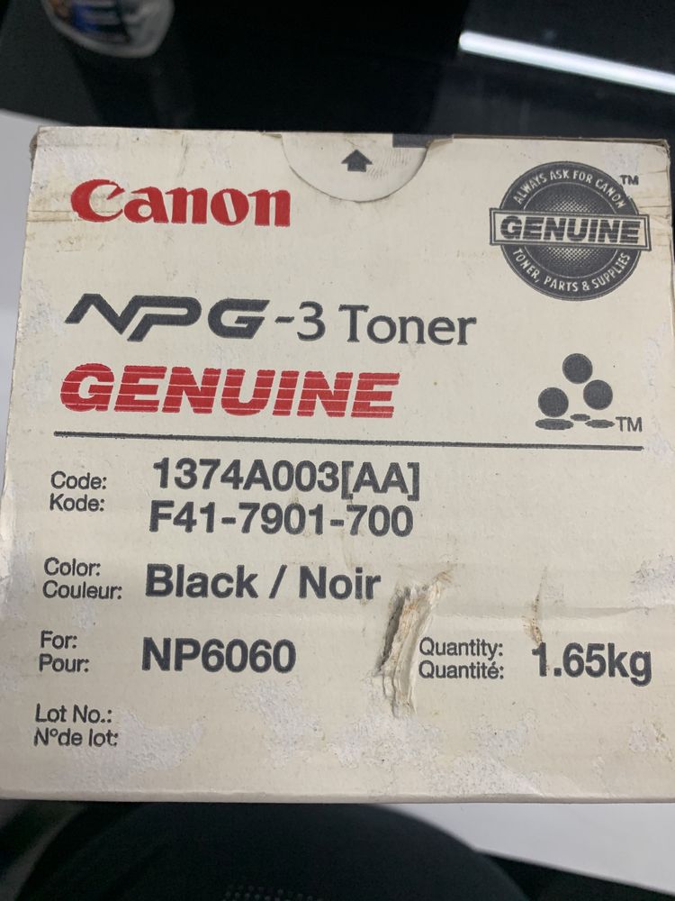 Canon NPG-3 1374A003 Toner Preto