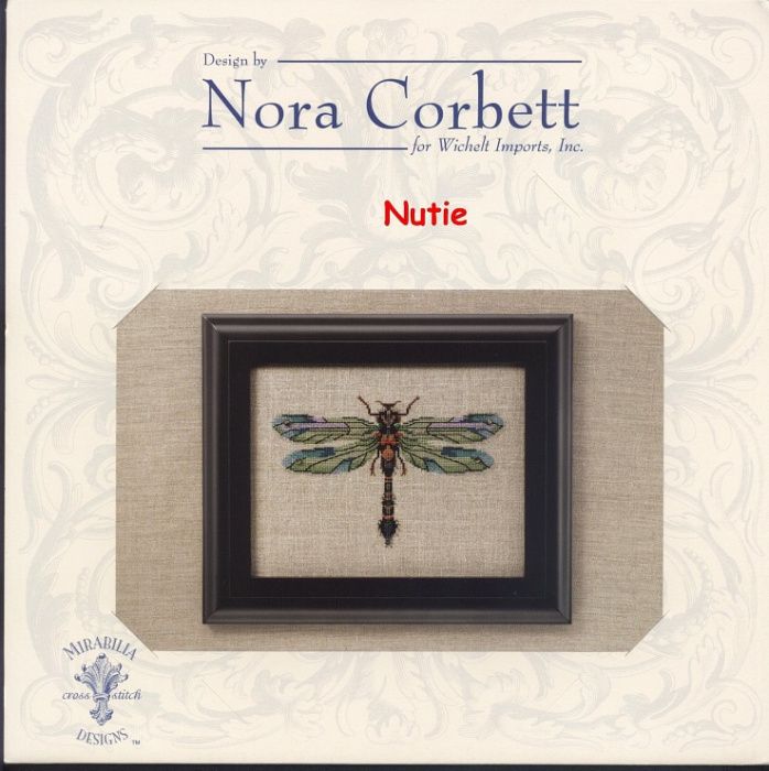 схема Nora Corbett изумрудная стрекоза Emerald Dragonfly Нора Корбетт
