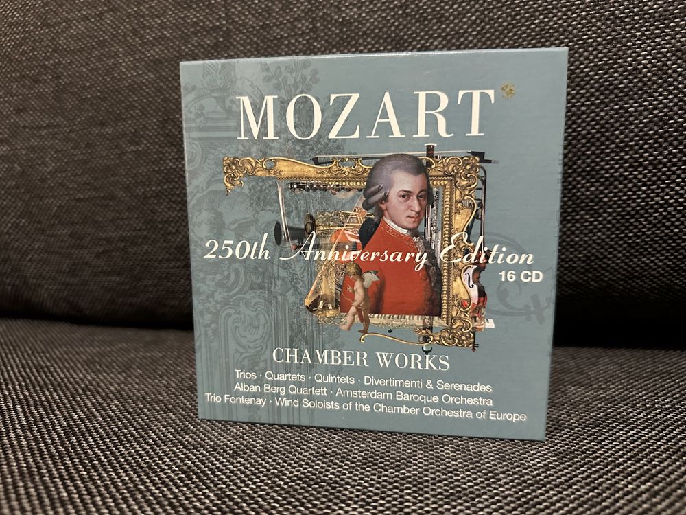 W.A. MOZART - Zestaw boksów - 66 cd - super jakość (Warner, Decca)