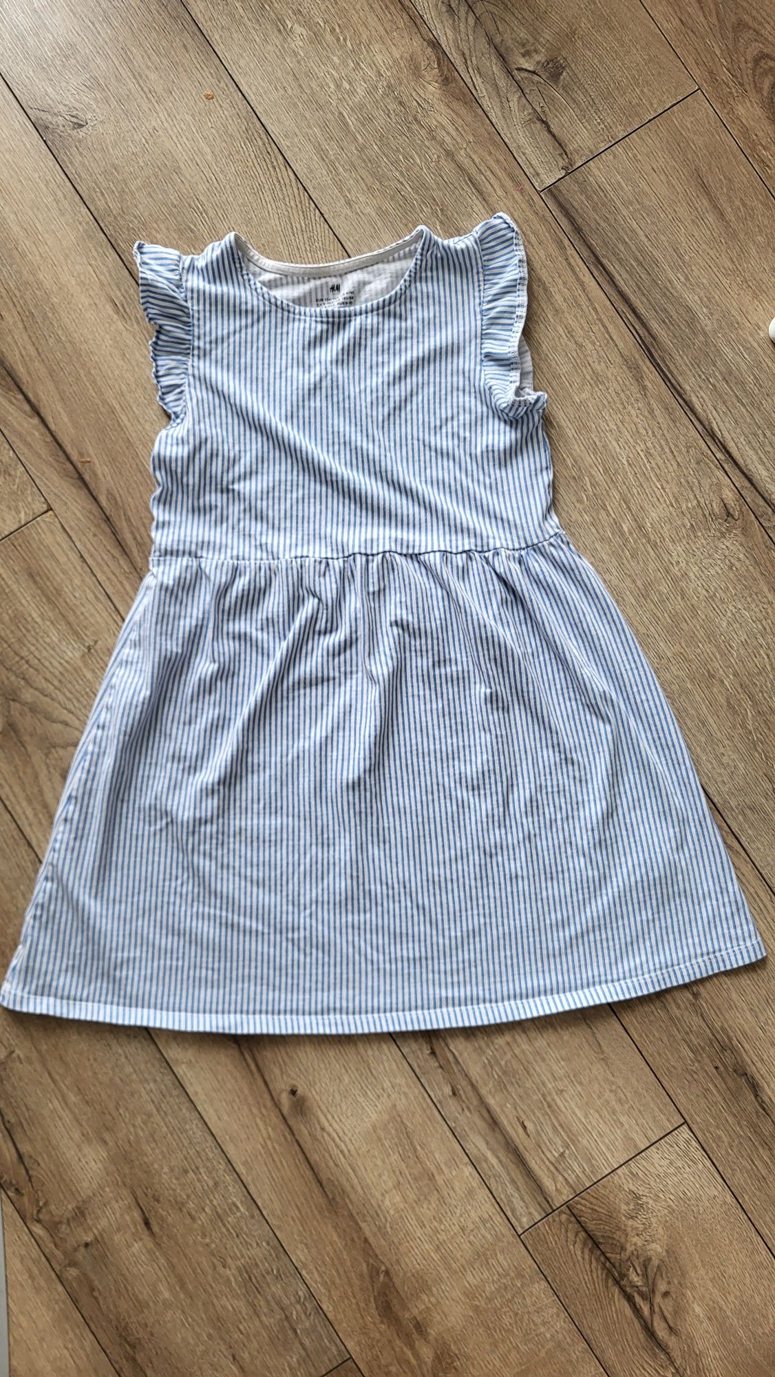 13 sukienek h&m paka zestaw sinsay sukienki lato bawelna 100% 134/140