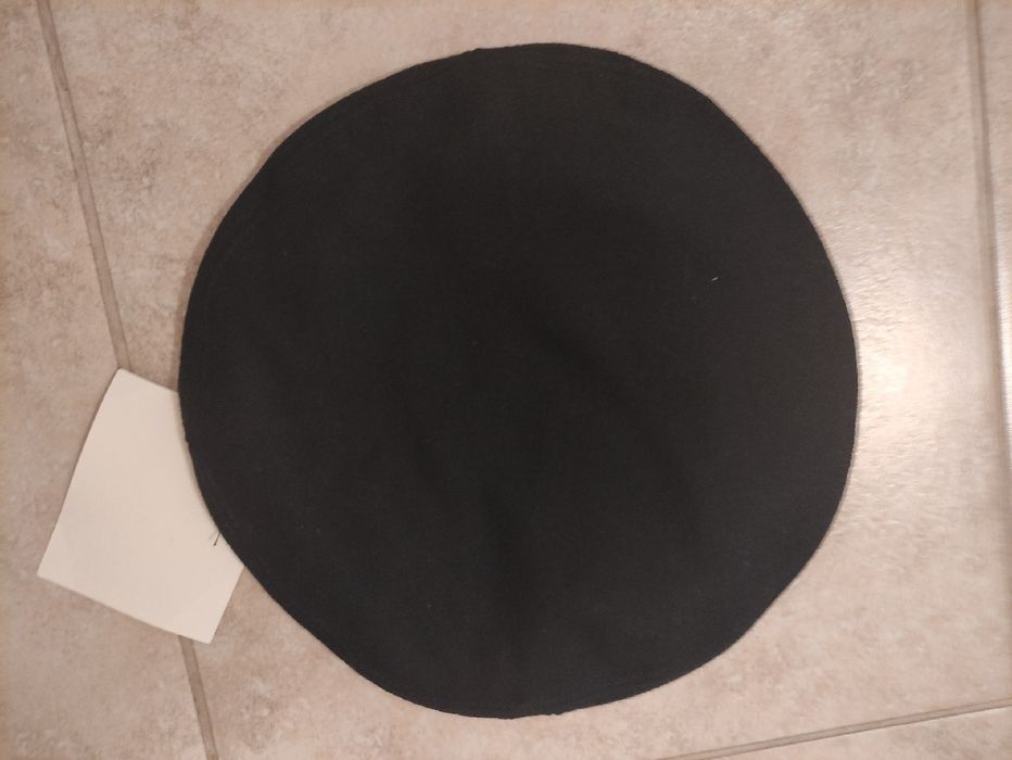 Beret Wojskowy Czarny MON Orłem Nowy rozmiar 56cm