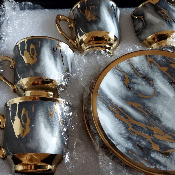 Zestaw porcelanowy do kawy nowy