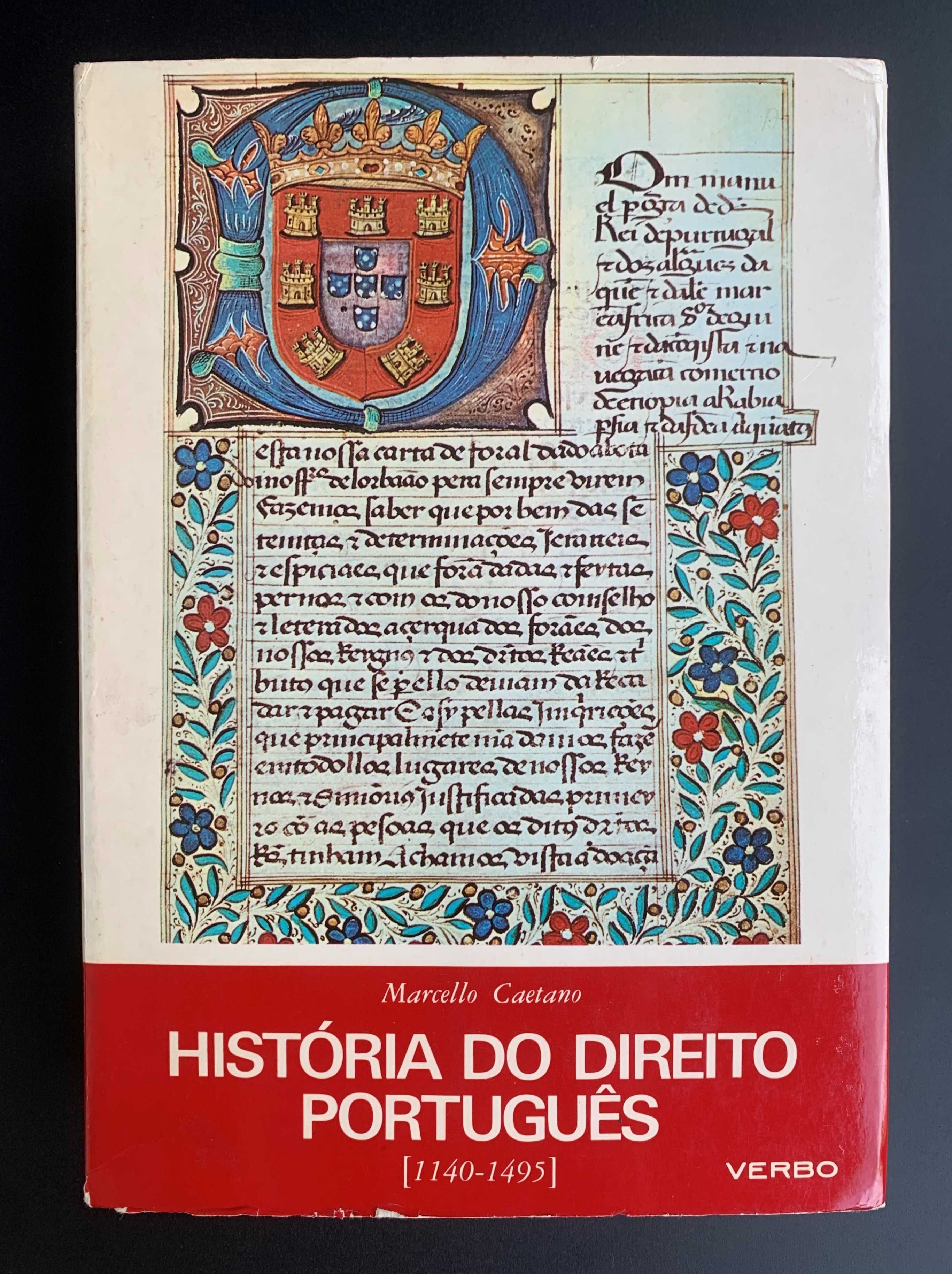História do Direito Português (Sécs. XII-XVI) - 1ª edição, rara