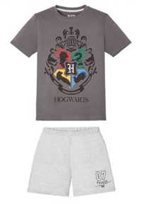 Piżama chłopięca Harry Potter 146/152 szorty Krótkie spodenki t-shirt