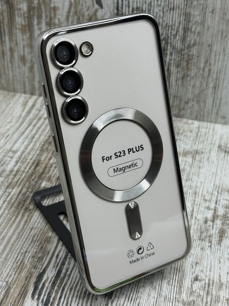 Чехол Chrome MagSafe на Samsung S23 Plus/ S23/ S23 Ultra