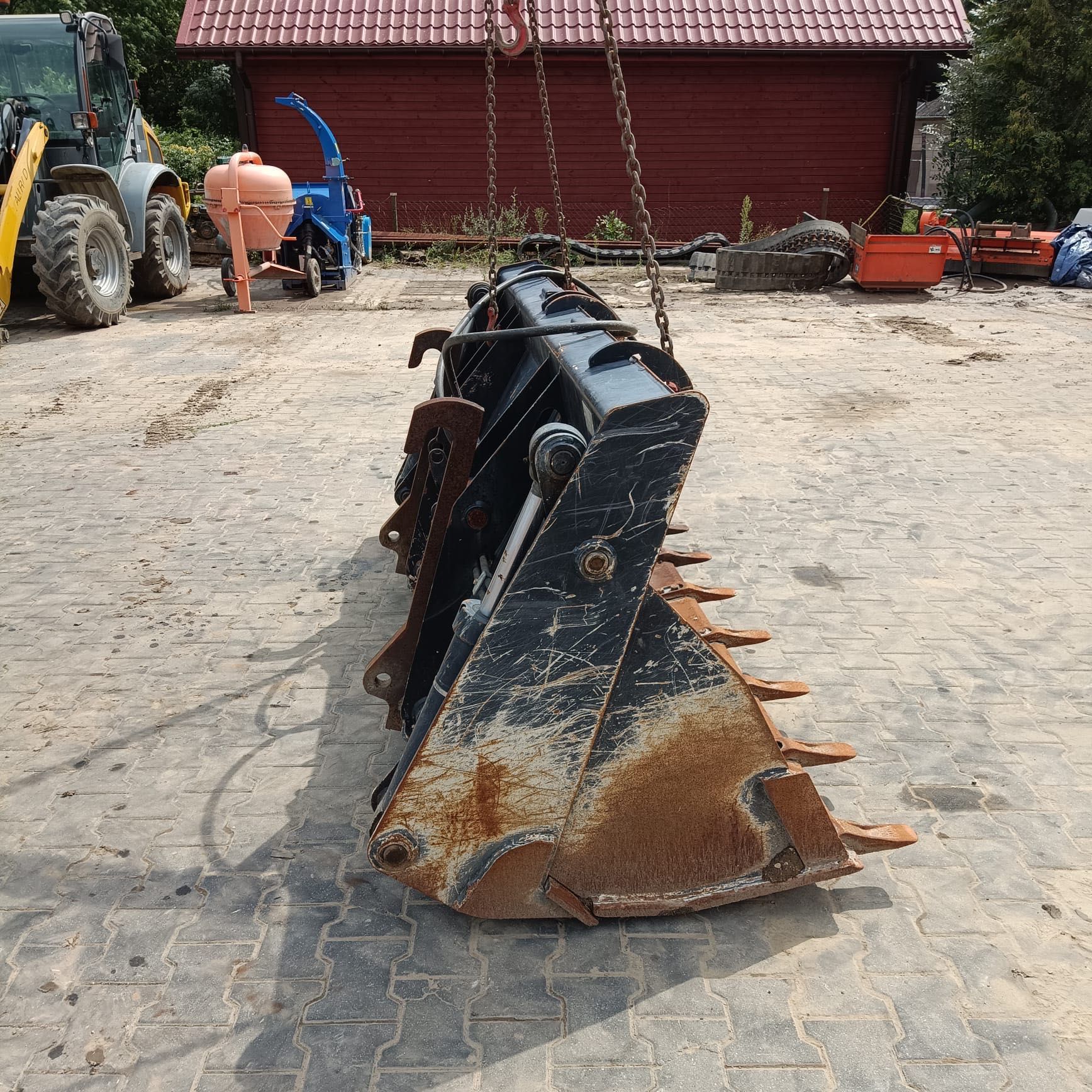 Łyżka szczęka 4w1 jcb q-fit 4cx 3cx