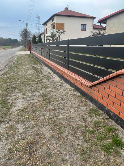 Sztachety metalowe profil 200 ocynkowany, malowany proszkowo NA WYMIAR