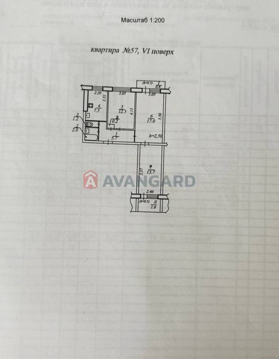 Калиновая 3к.кв.Не угловая.6 этаж.Двухсторонняя 53000$