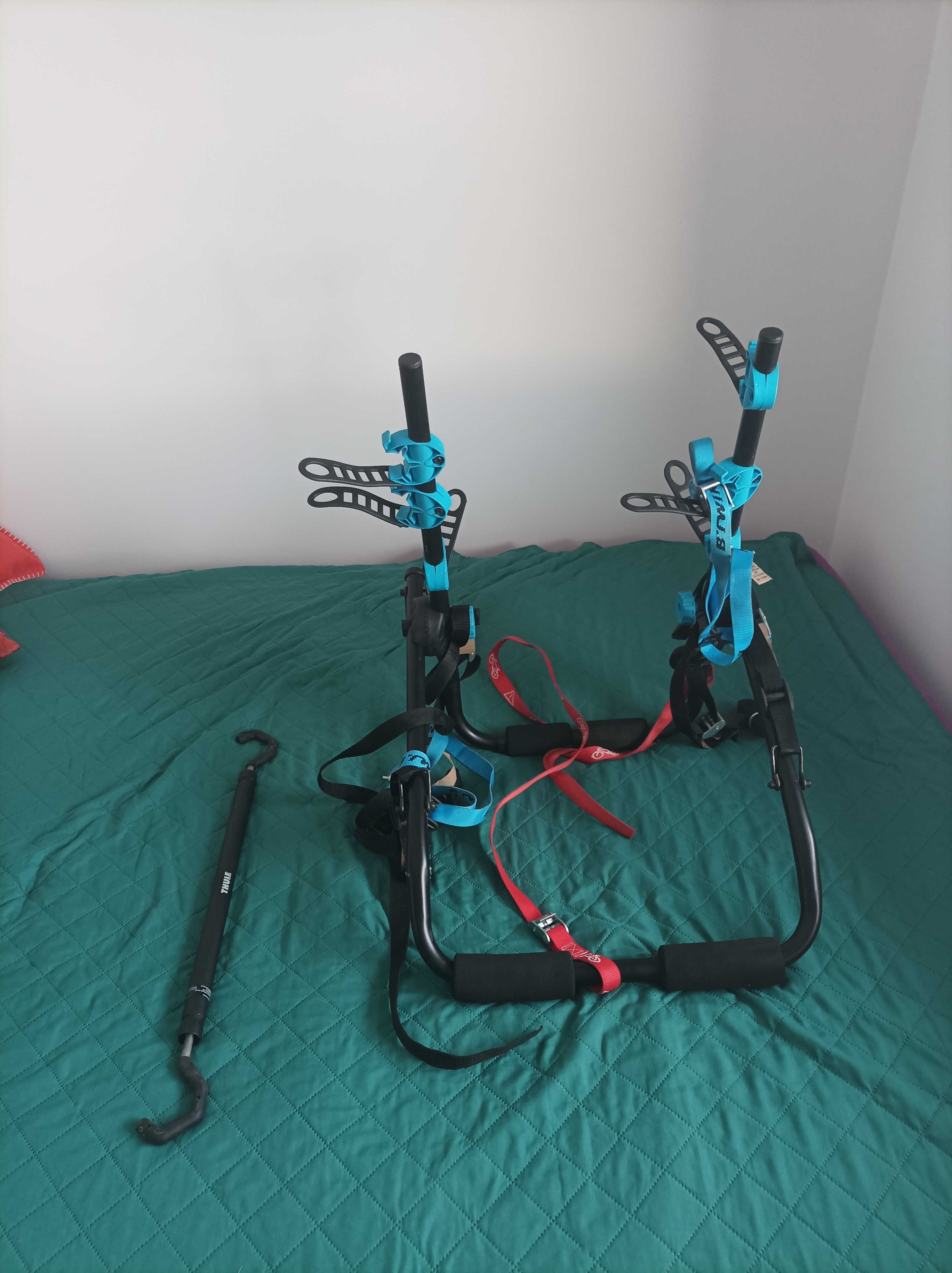 Bagażnik rowerowy na klapę samochodu 3 rowery + adapter THULE