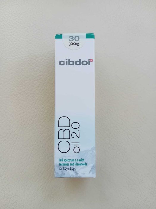 Olejek konopny CIBDOL CBD 2.0 30% Full spectrum oryginalny (Holandia)