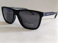 LACOSTE męskie nowe okulary czarne polaryzacyjne