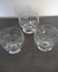 Pucharki szklane ,używane