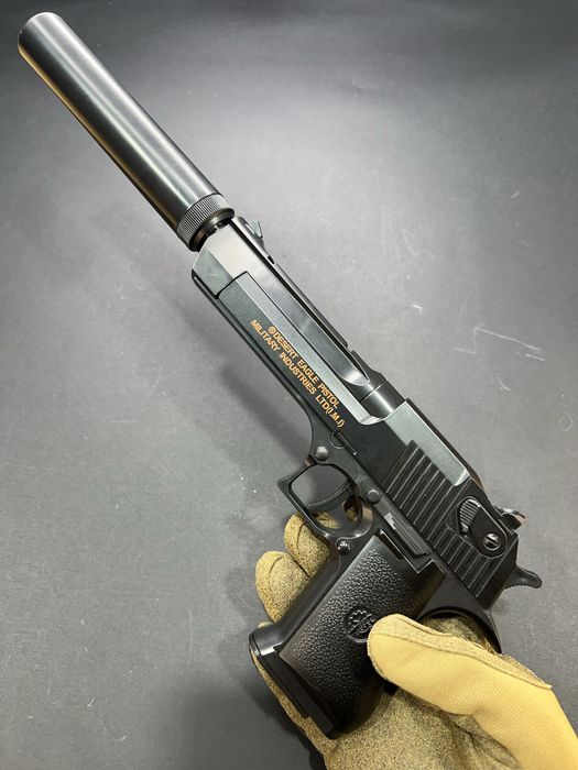 Топовий пістолет Desert Eagle з глушником (іграшка)