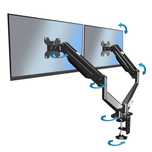 Nowy Ergonomiczny uchwyt biurkowy na 2 monitory Esperanza Mache ERW020