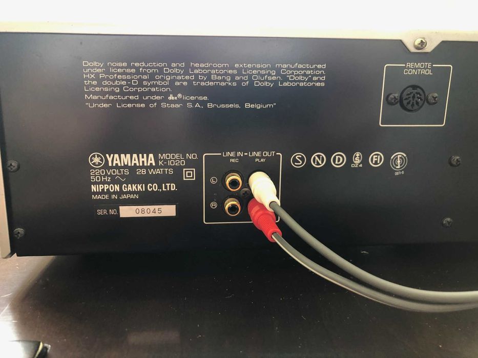 Magnetofon kasetowy Yamaha K 1020