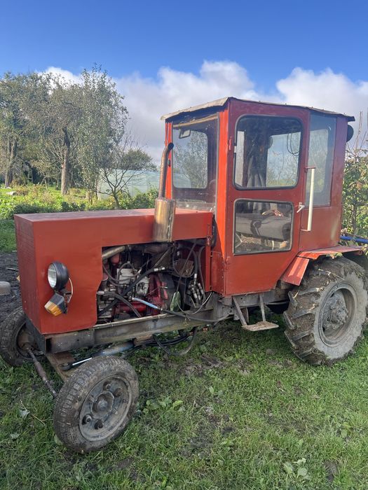 Саморобний трактор з мотором від Т-25 + навісне обладнання