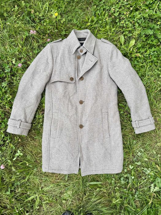 Чоловіче зимове шерстяне пальто, тренч Drykorn skopje trench