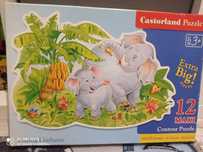 Puzzle Castorland Maxi Słonie