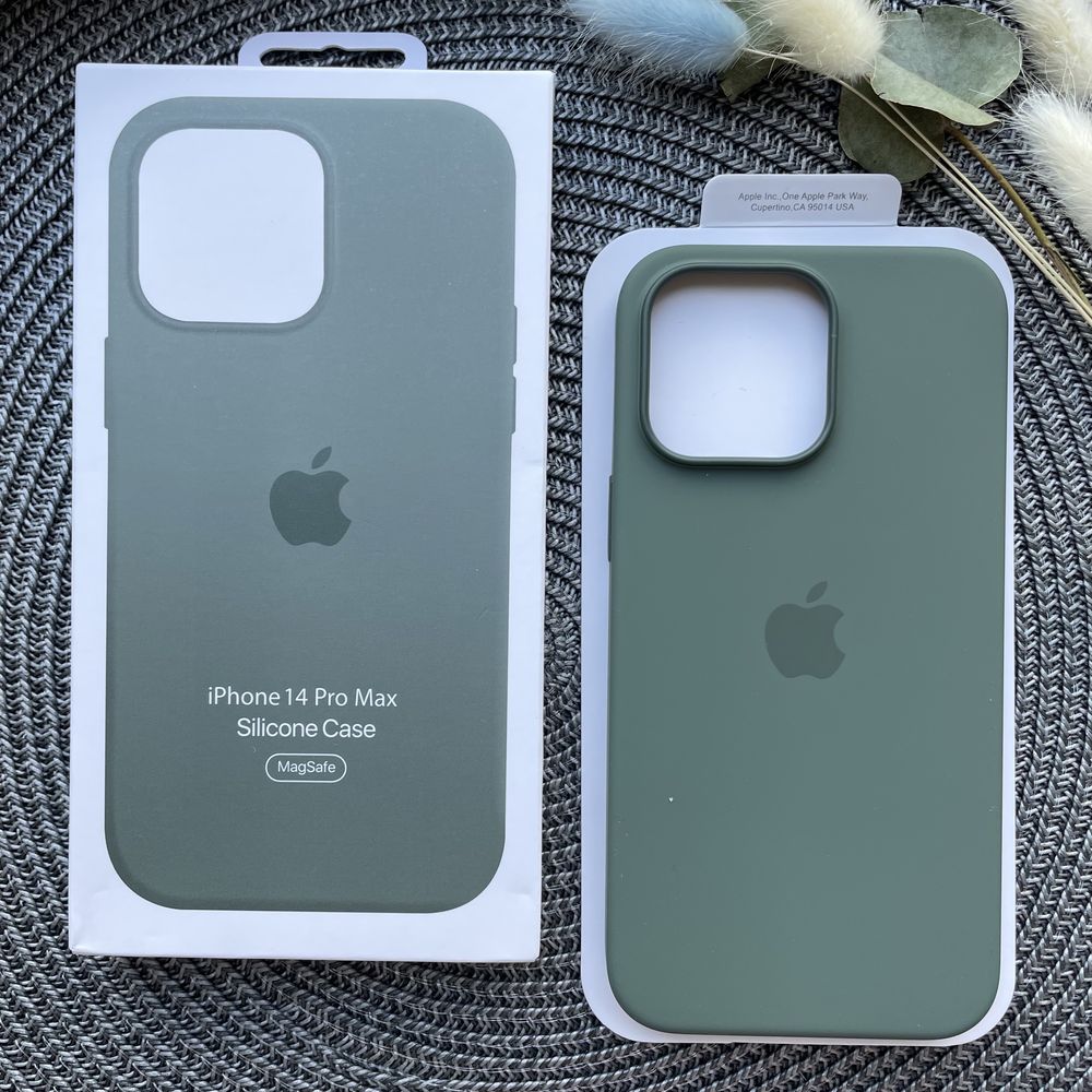 Чехол для iPhone 14/pro/plus/max Apple Silicone case з MagSafe