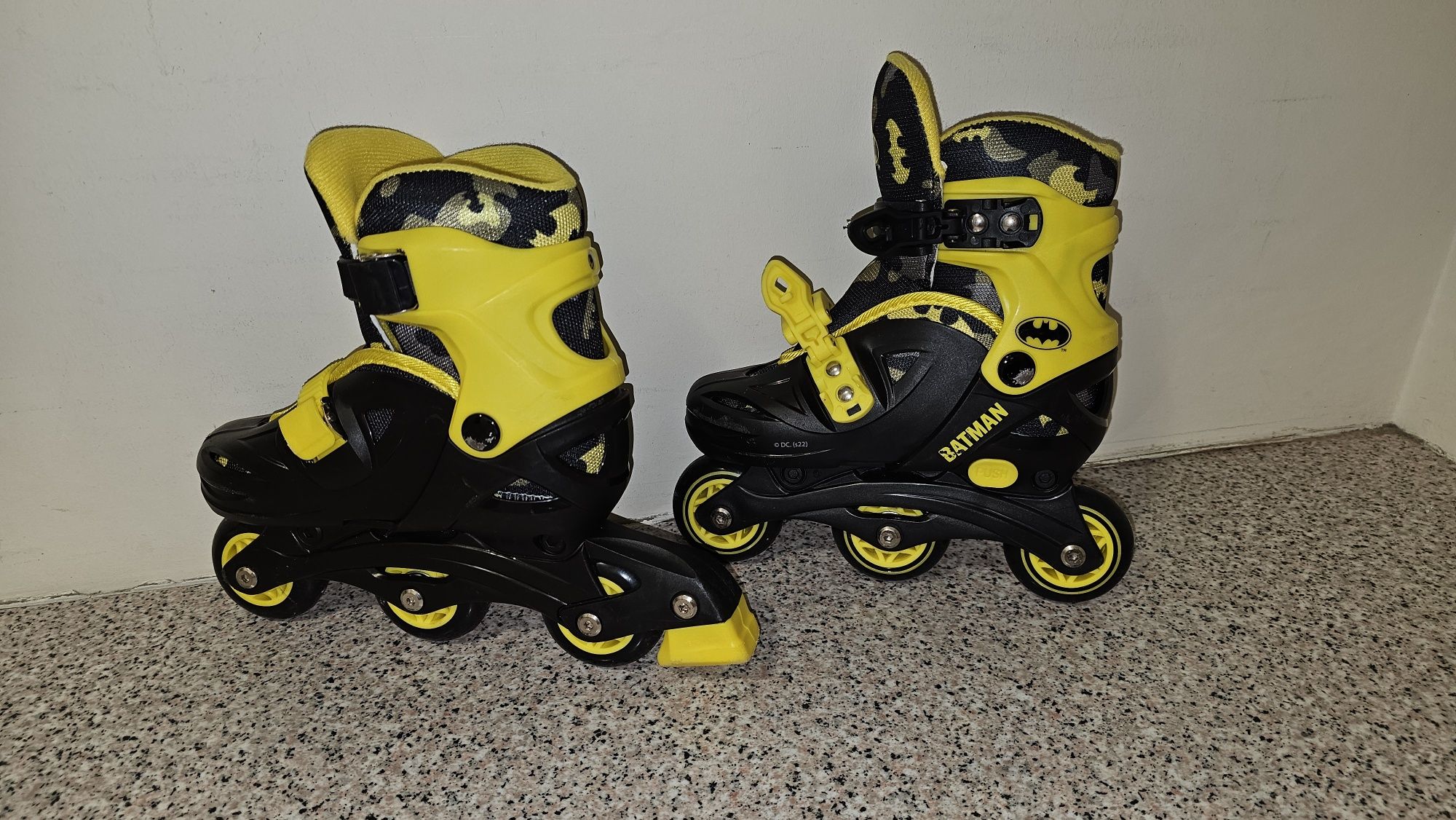 Patins em linha.