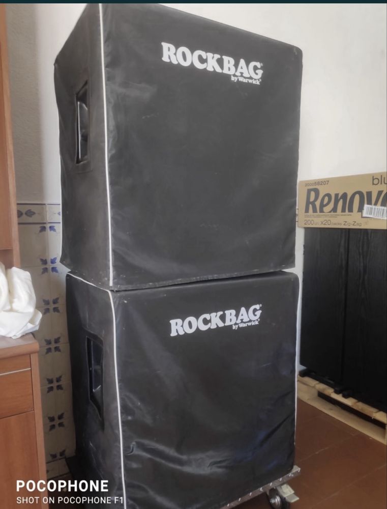 Warwick Tube Path 10.1 - Amplificador e 2 colunas