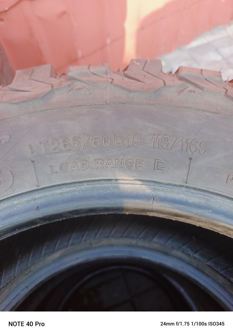 Opony 265/60/18 Bfgoodrich All-Terrain TA