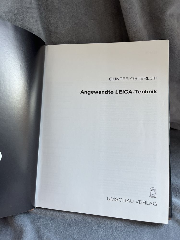 Günter Osterloh - Leica Applied LEICA Technik fotografia
