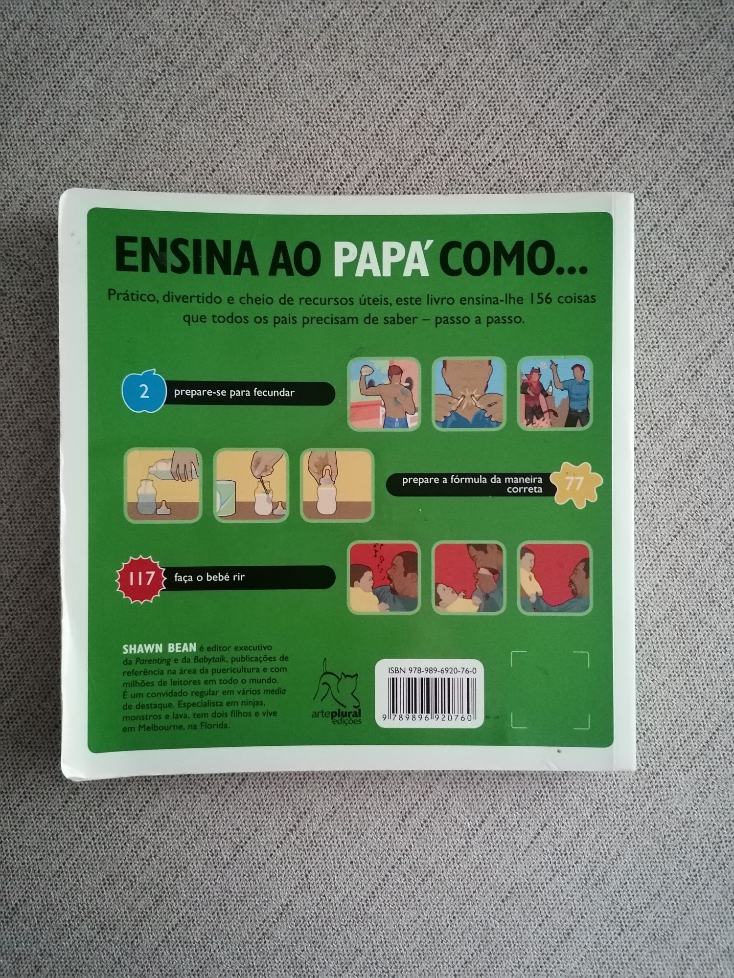 Livro "Ensina ao papá como..."
