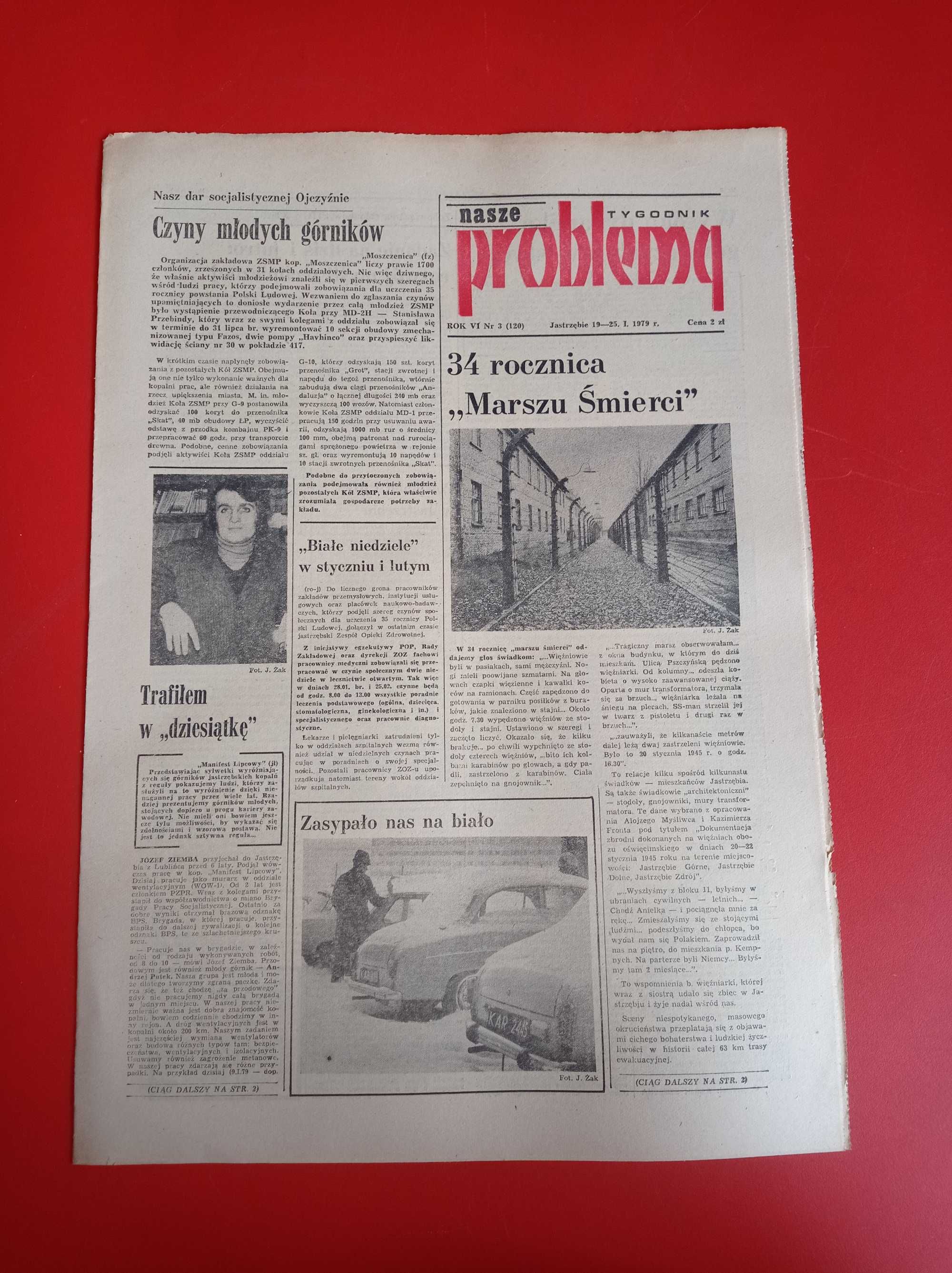 Nasze problemy, Jastrzębie, nr 3, 19-25 stycznia 1979