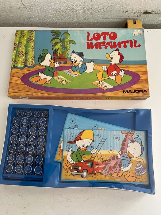 Lote de jogos de tabuleiro Majora antigos