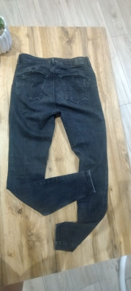 Spodnie jeans skinny damskie Bershka rozmiar 38
