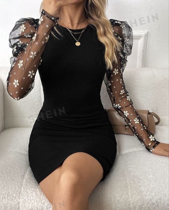 Vestido preto L novo