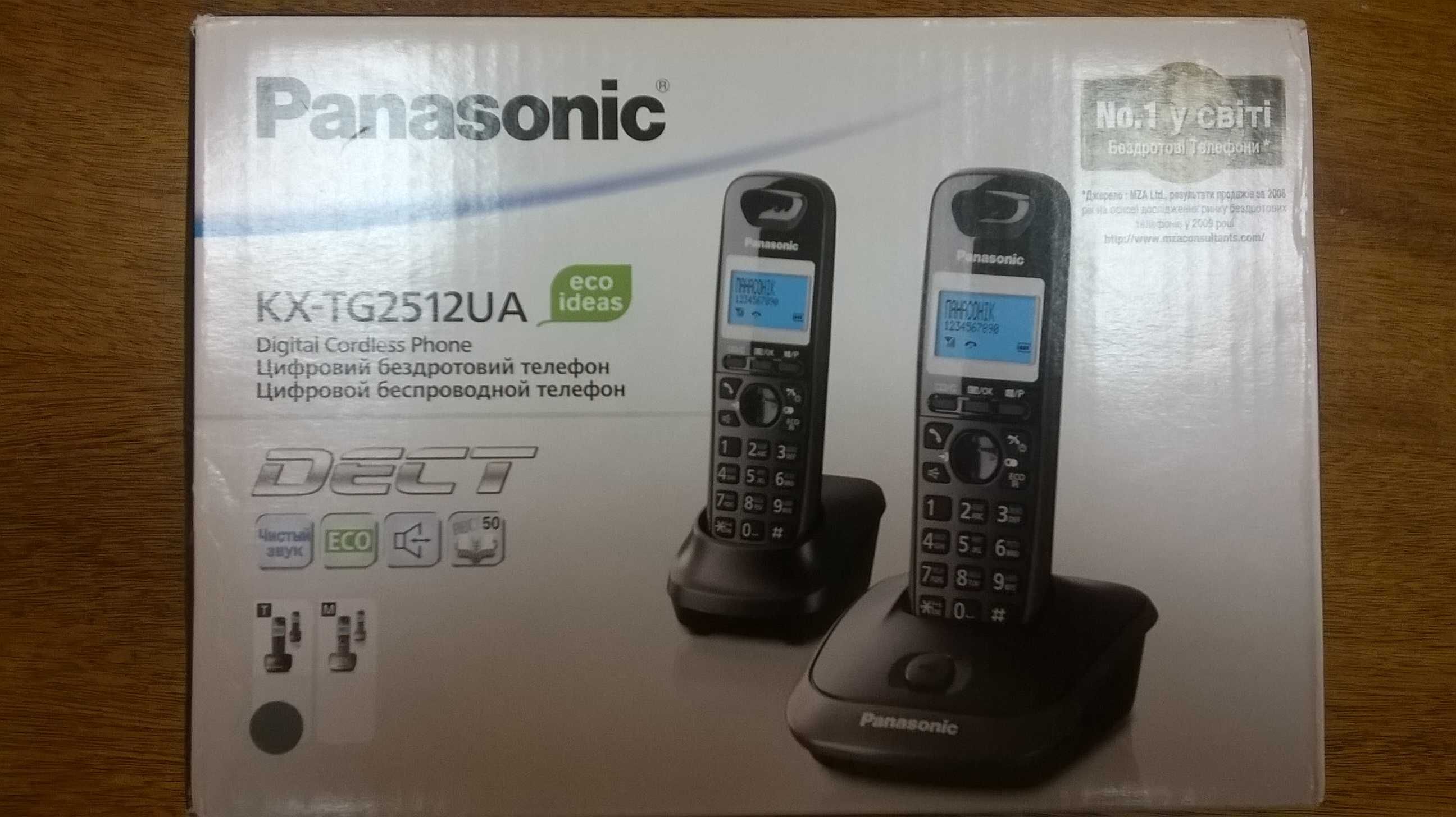 телефон радио Panasonic KX-TG2512UA