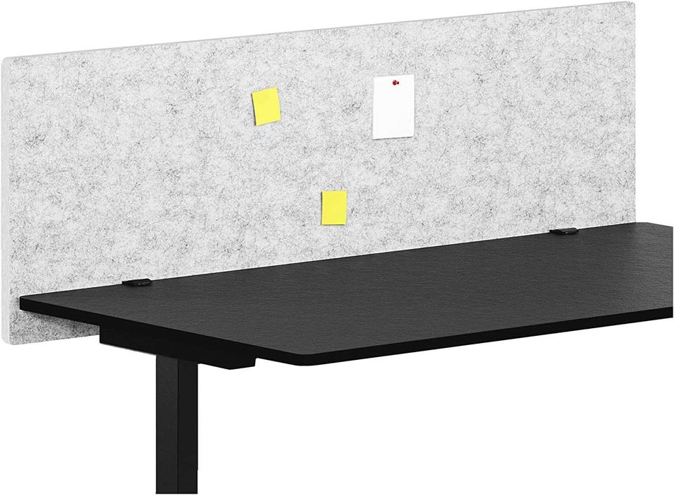 Panel akustyczny na biurko 110 x 55 x 1,8 cm wraz z mocowaniem - VILZ