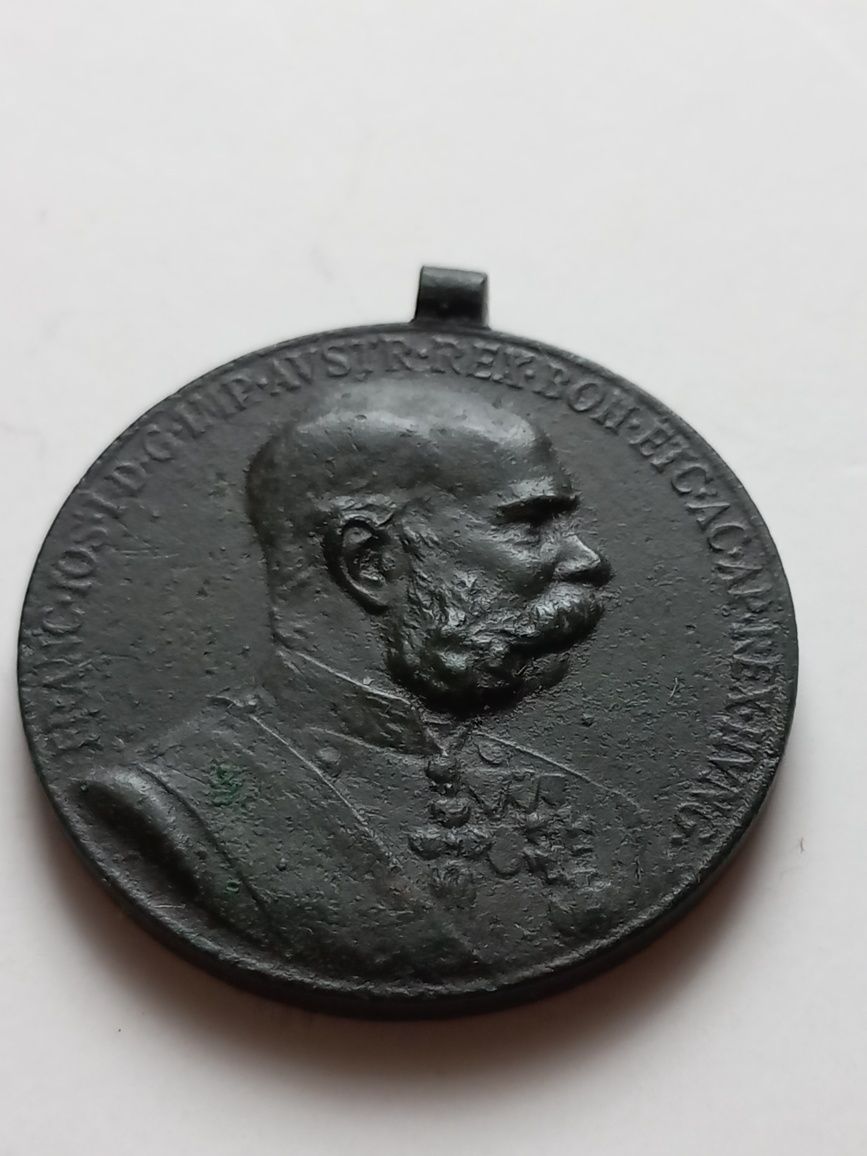 Austria- Franciszek Józef medal na 50 lecie panowania 1898 r. brąz