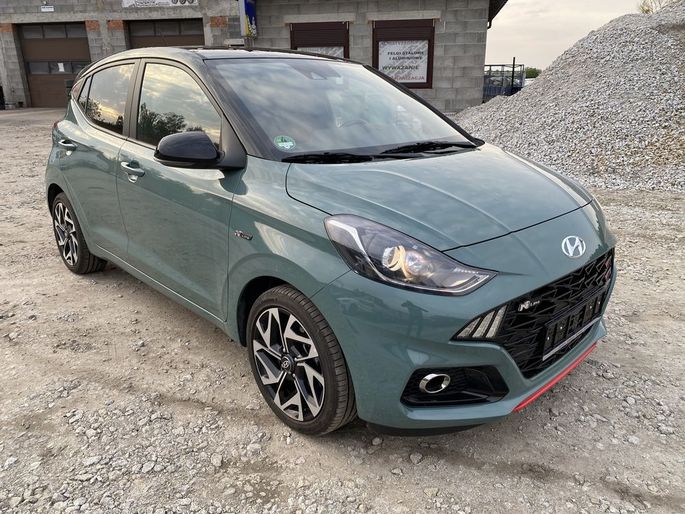 Hyundai i10 III N-line 1,0 T-GDI 2021r. 6600km przebieg Po GRADZIE !!!