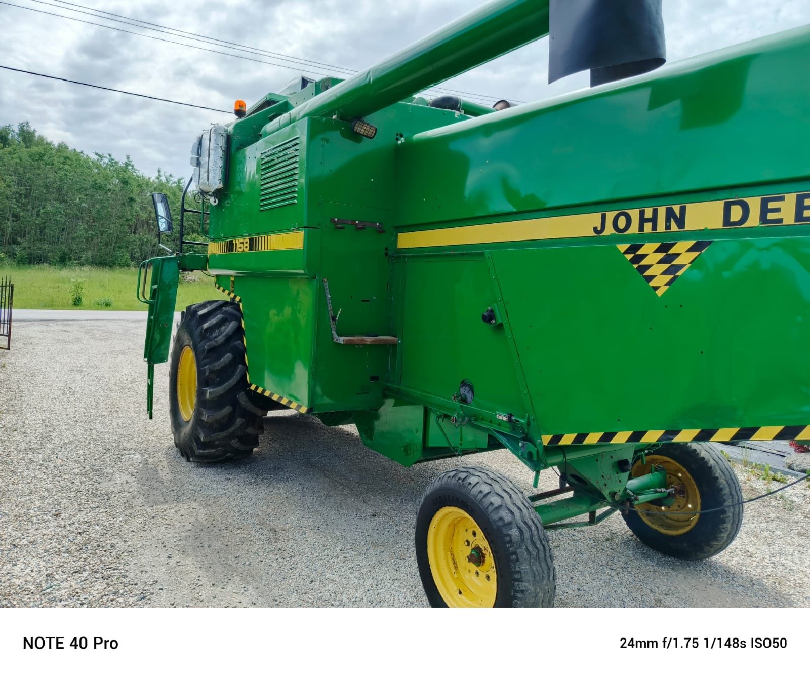 John deere 1158 hedern4.2m gruby ślimak 6 cylindrów 1166 Import 1065
