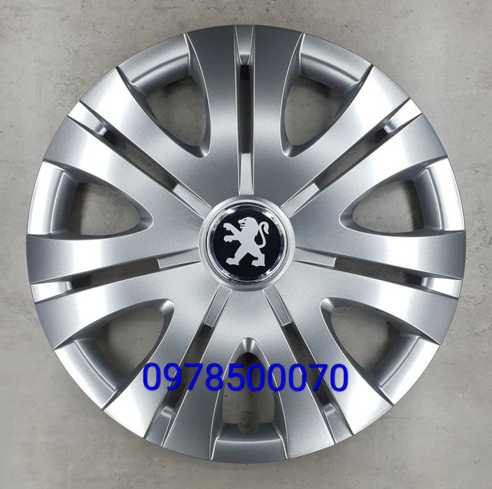 Ковпаки Peugeot R15 Partner Expert Boxer Bipper 207 307 Колпаки Пежо