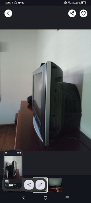 Tv funcionando perfeitamente