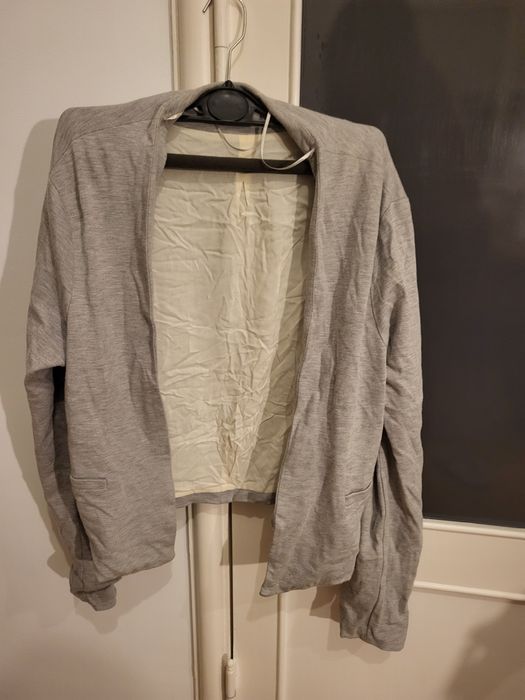 Casaco tipo Blazer cinzento | Pull & Bear