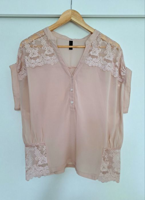 Vero Moda, Nowa bluzka z koronką, S