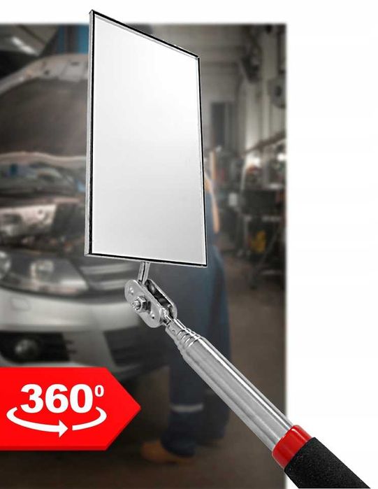 Lusterko teleskopowe inspekcyjne warsztatowe lustro kominiarz