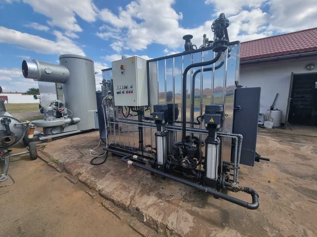 Piec Kocioł Parowy Wytwornica Pary Generator Pary 1.000 Kg/h NOWY.