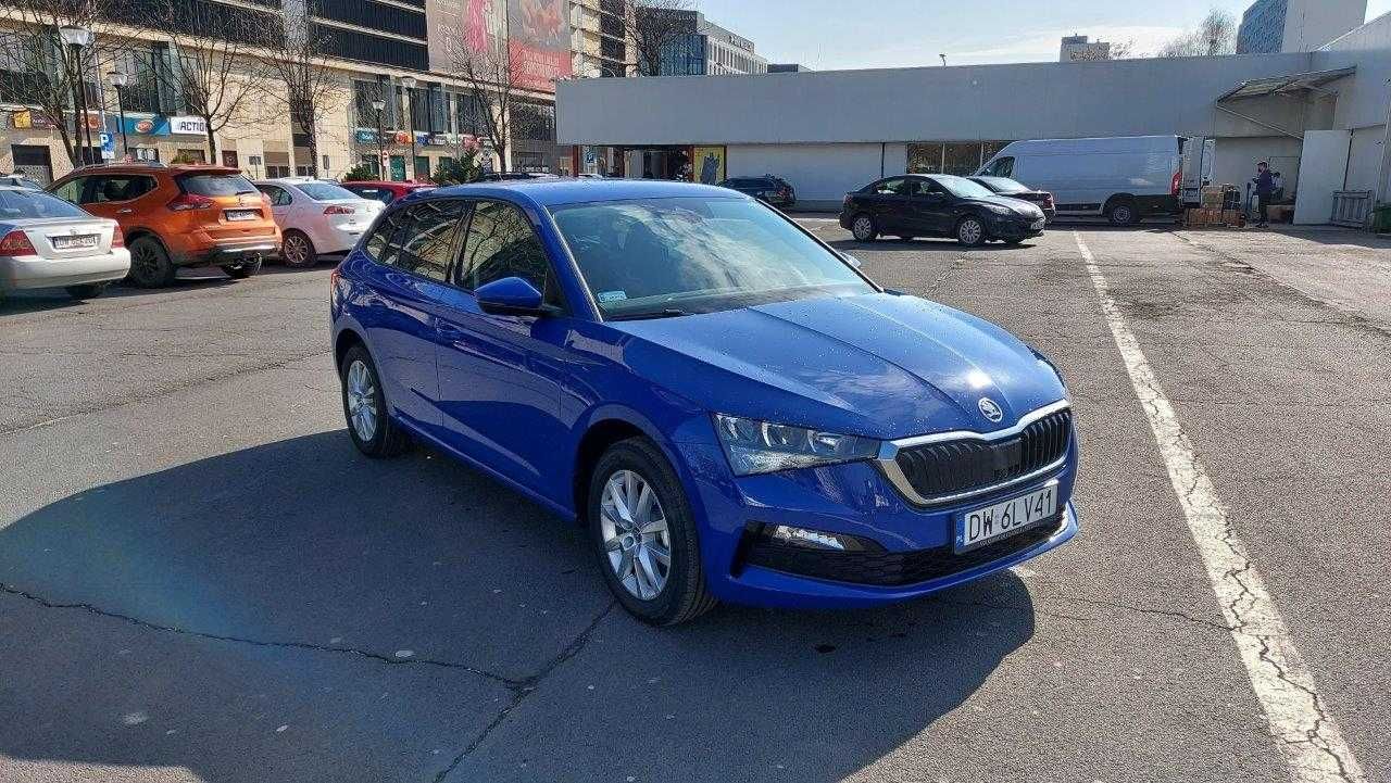 Skoda Scala, Wynajem długoterminowy samochodów, wypożyczalnia aut