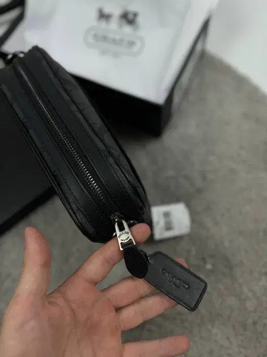Сумка Coach чоловіча , з коробкою та брендованим мішечком