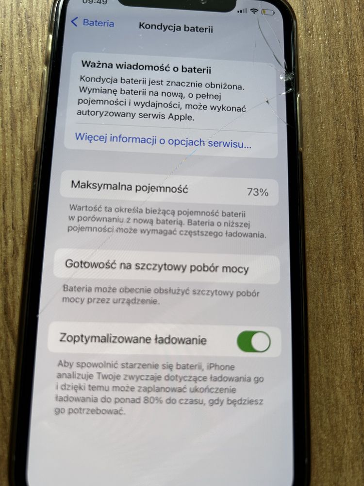 Smartfon iPhone X 64GB