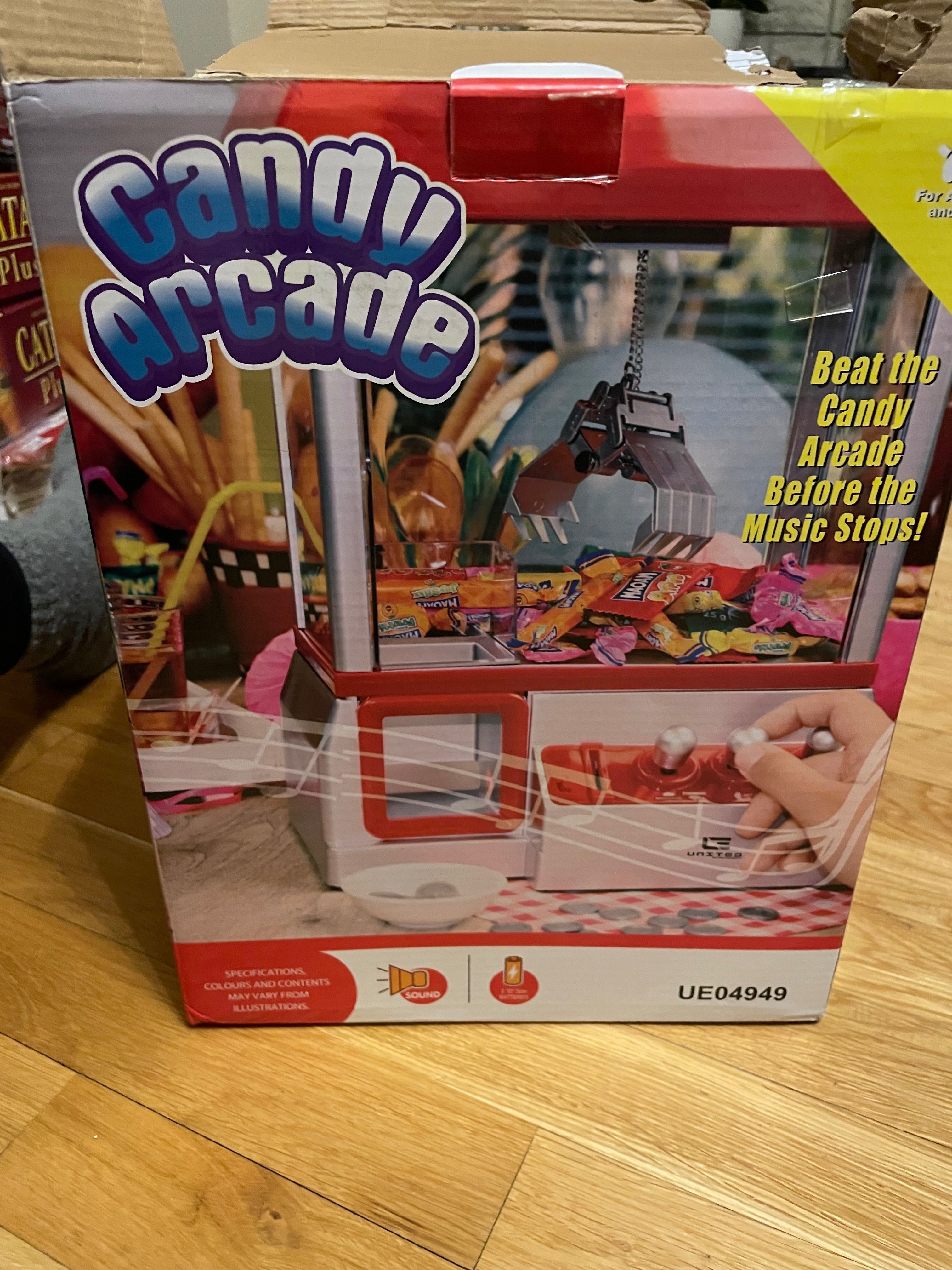 Arcade Candy Grabber, Gra dla dzieci, zabawka, autoamt na cukeirki